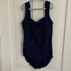 Lululemon Classic Navy One-Piece Swimsuit Size 6